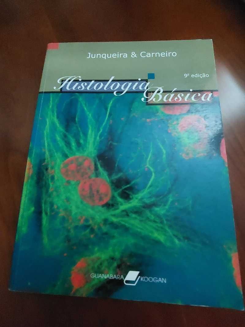Livro “Histologia Básica” em excelente estado