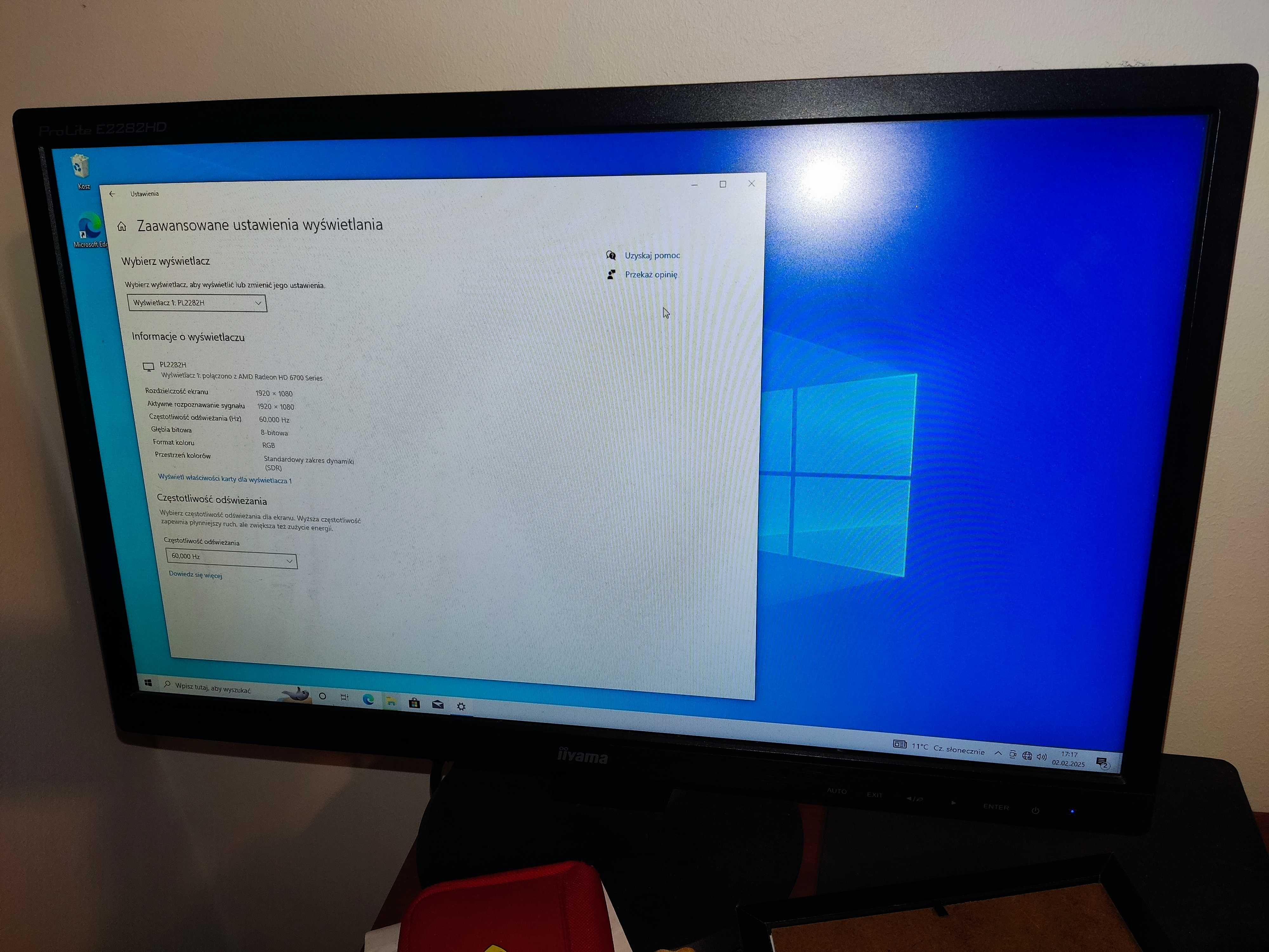 ZESTAW: komputer PC + monitor + myszka + klawiatura
