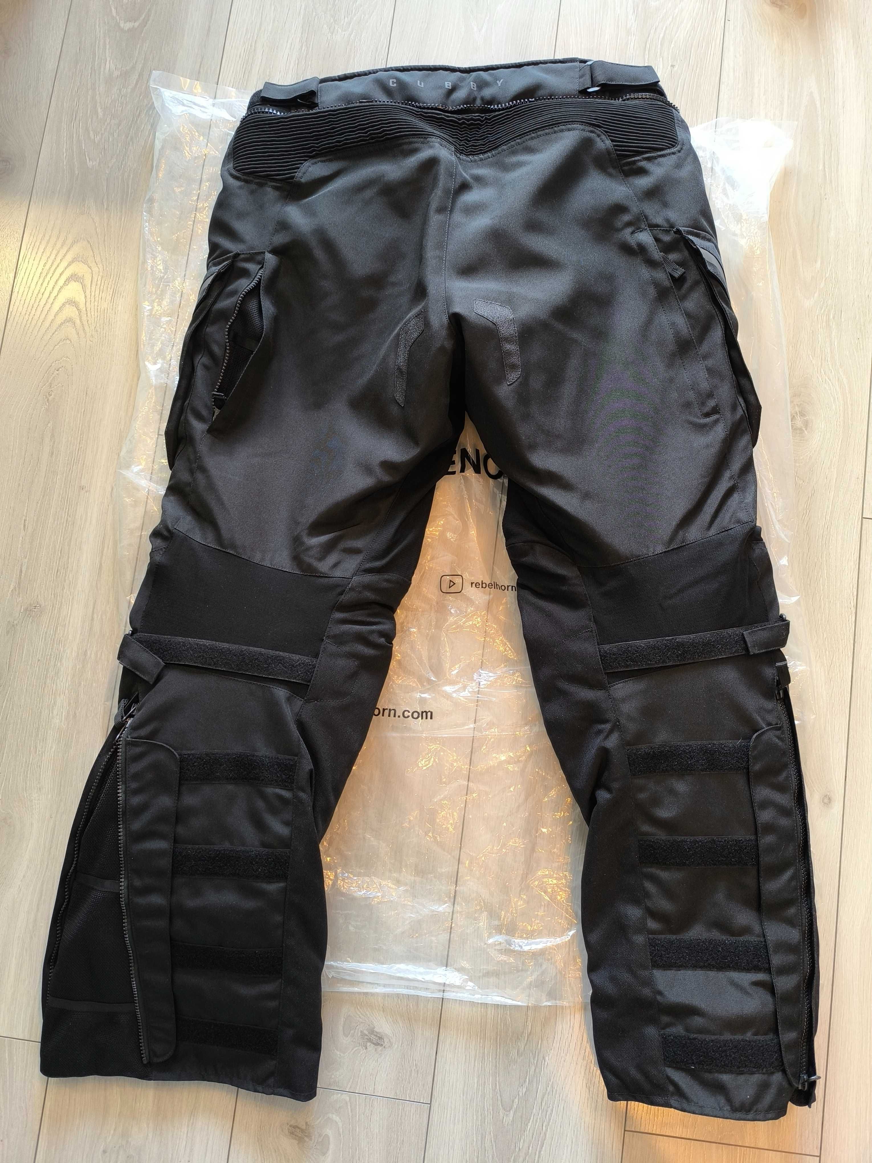 NOWE spodnie motocyklowe Rebelhorn Cubby V XL – SUPER CENA! Na gwaranc