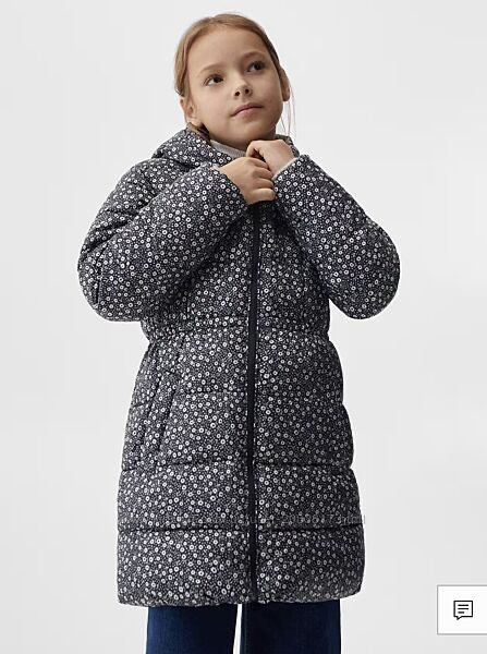 Зимова куртка для дівчат Mango