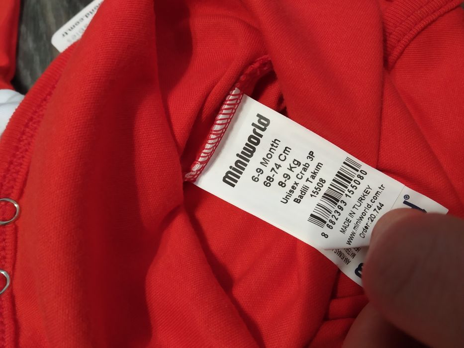 Костюм Лонгслів Краб с шапочкою