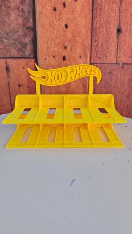 Expositor de 8 carrinhos Hot Wheels