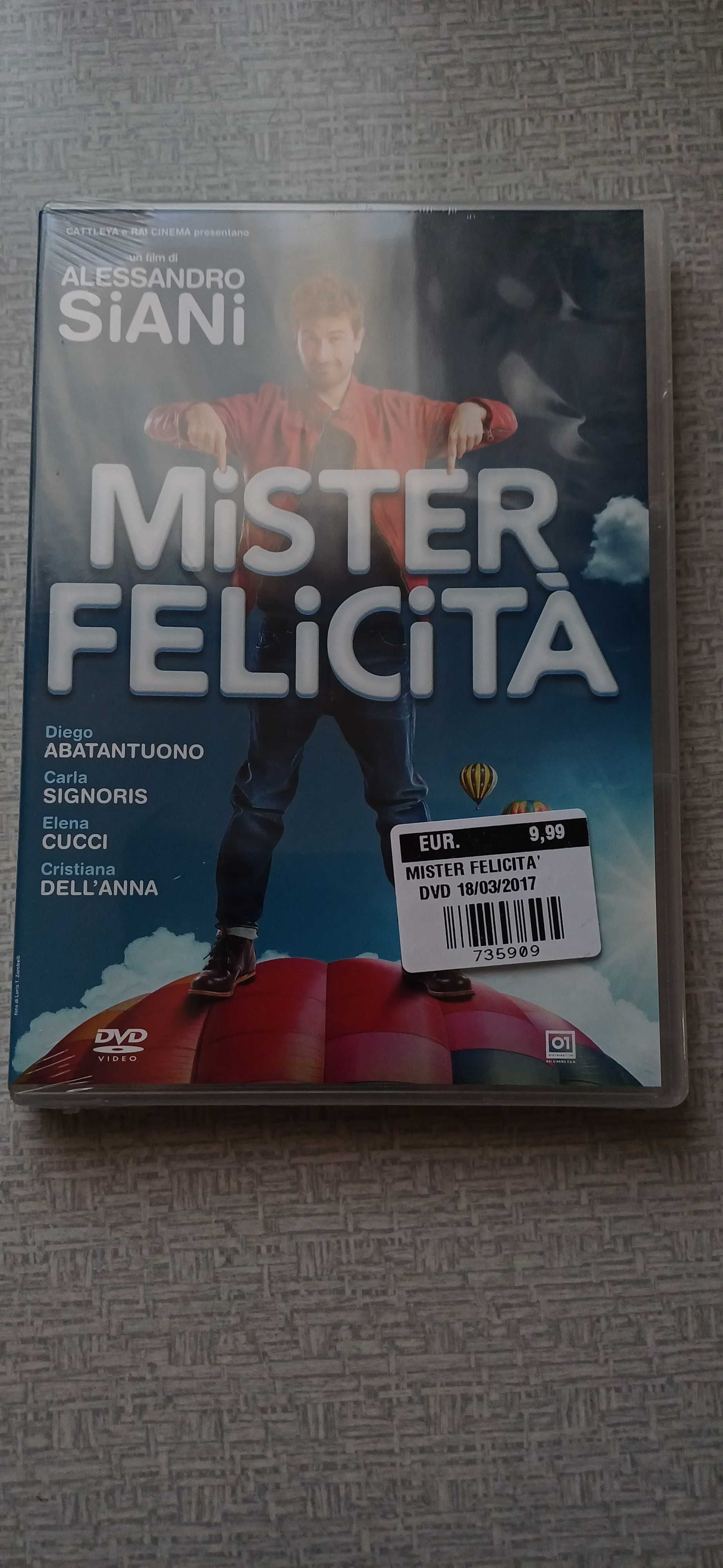 DVD Mister Felicità, włoska komedia