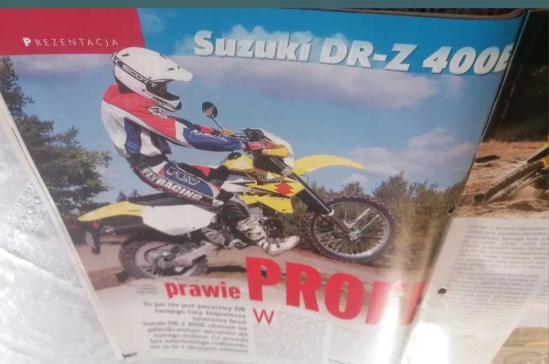 Gazeta Świat Motocykli 2003 12 JAWA TS 350 MZ BK Suzuki DR Z 400 E