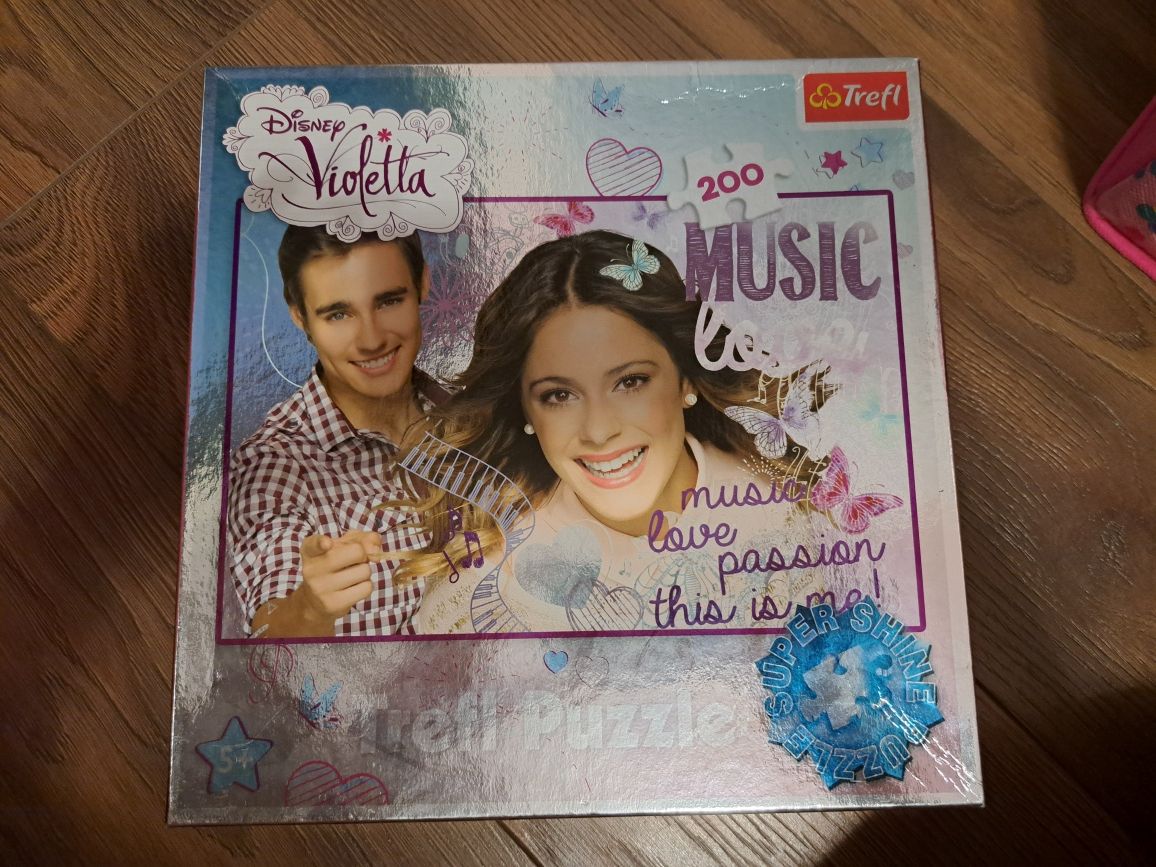 Mega paka puzzle czuczu clementoni tref violetta miasteczko koci domek