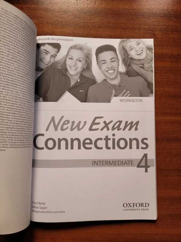 Książka z ćwiczeniami z języka angielskiego New Exam Connections 4