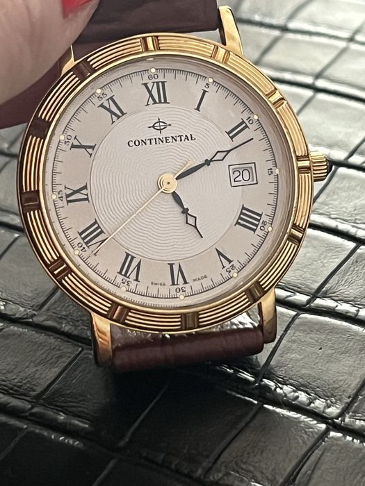 Мужские часы continental позолота