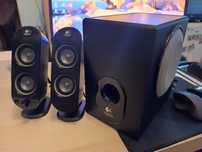 Głośniki komputerowe firmy Logitech 2.1 X-230