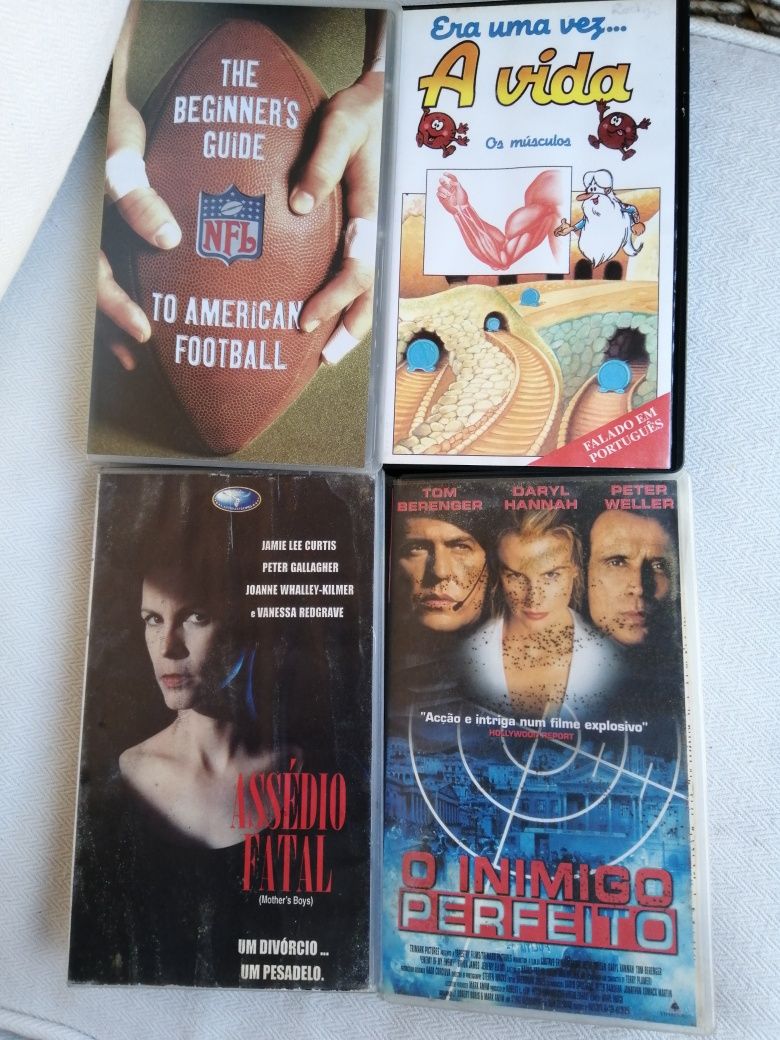 31 Cassetes de video VHS para crianças - 2€/cada