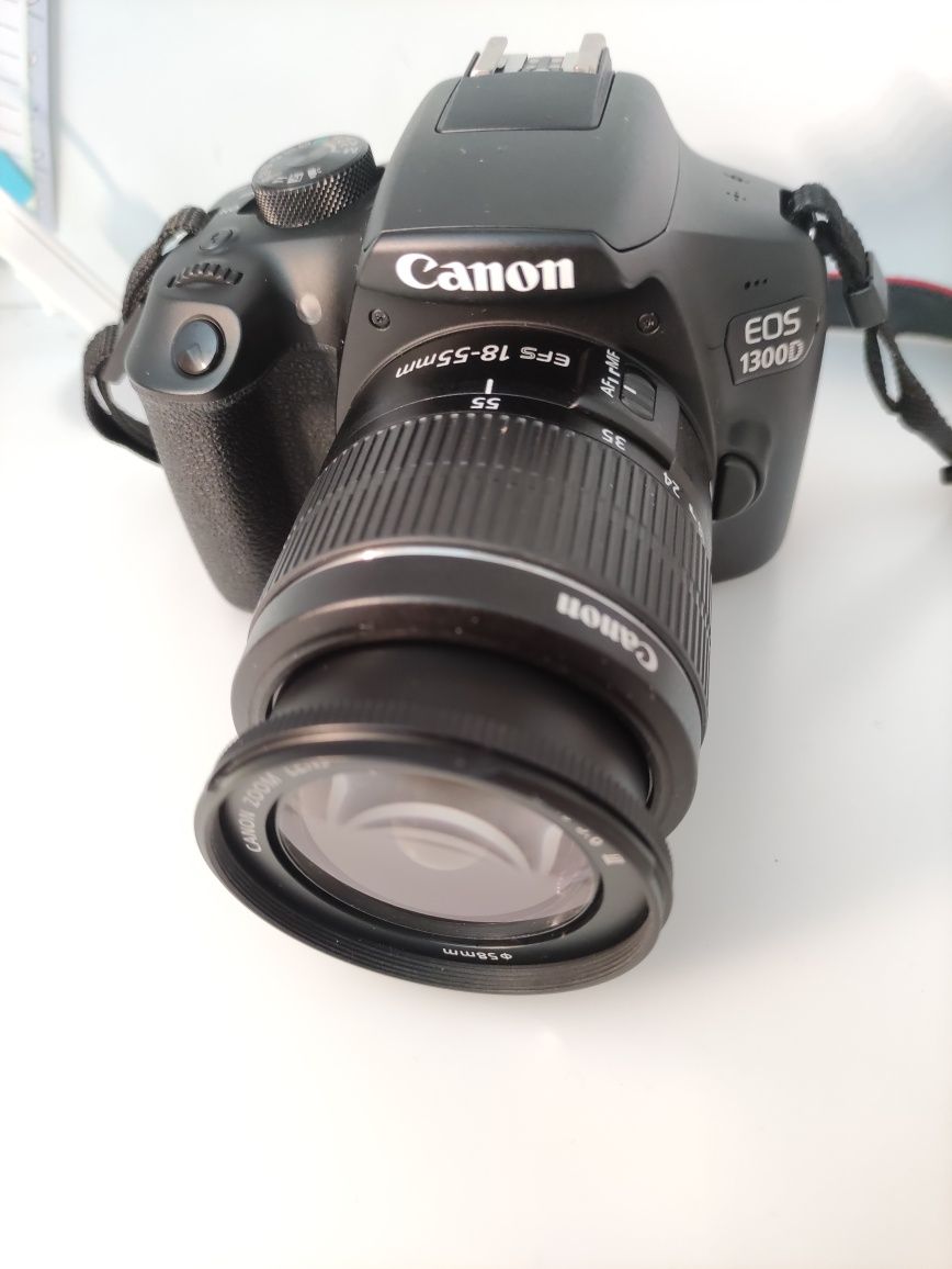 Kit Canon EOS 1300D + EFS 18-55 + EFS 55-250