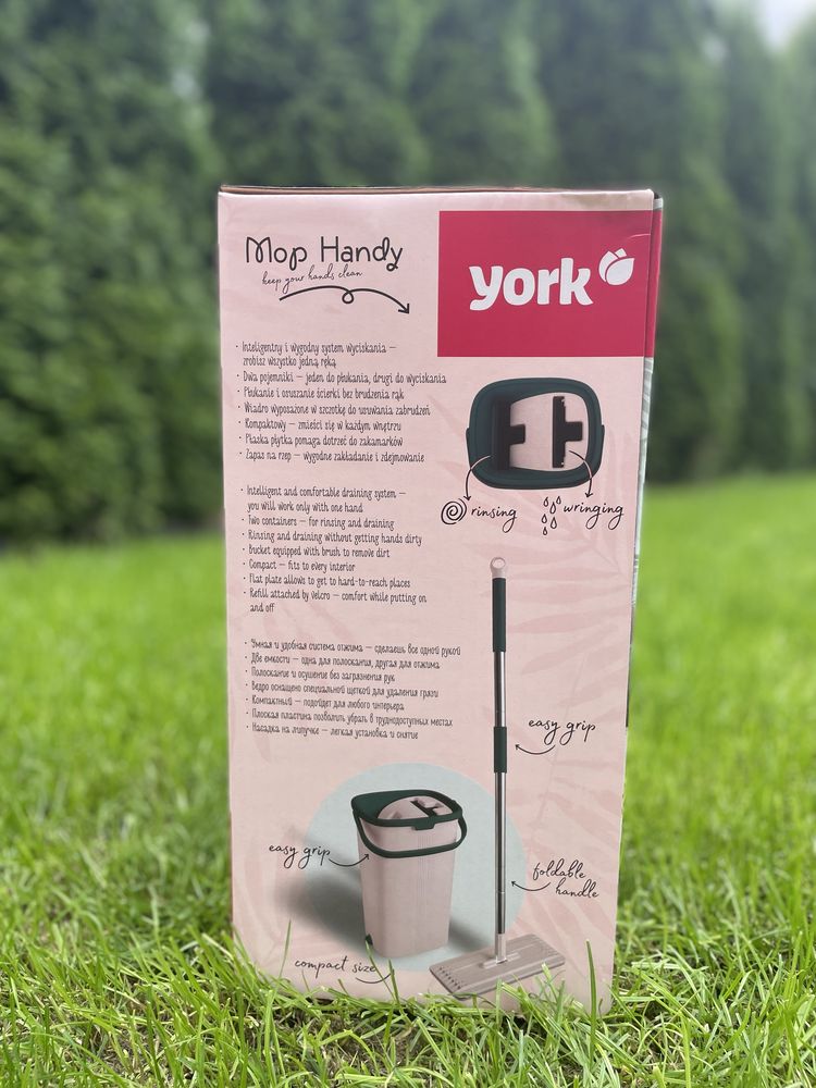 York HANDY, швабра, відро, 2 запаски