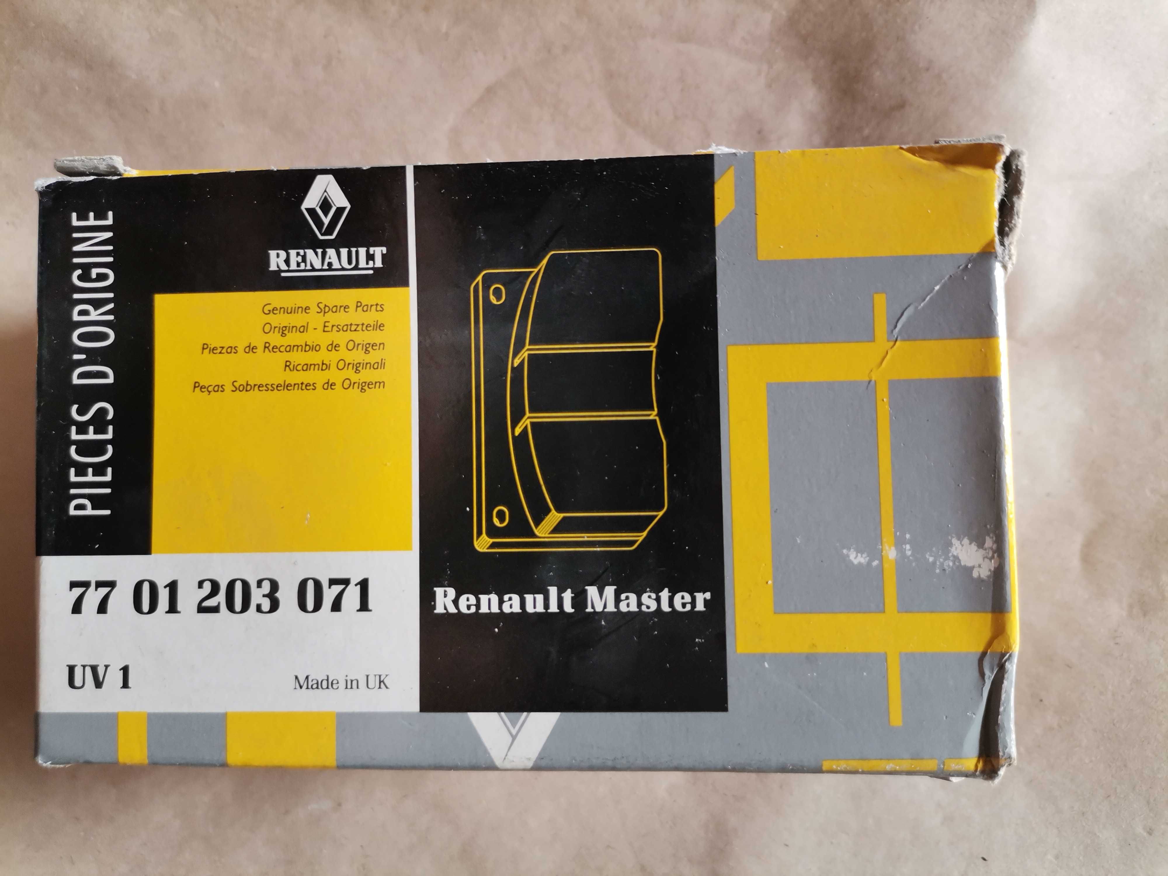 колодки передні Renault Master
7701203071