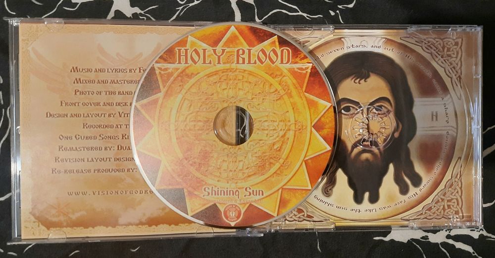 CD HOLY BLOOD - Shining Sun (2010)