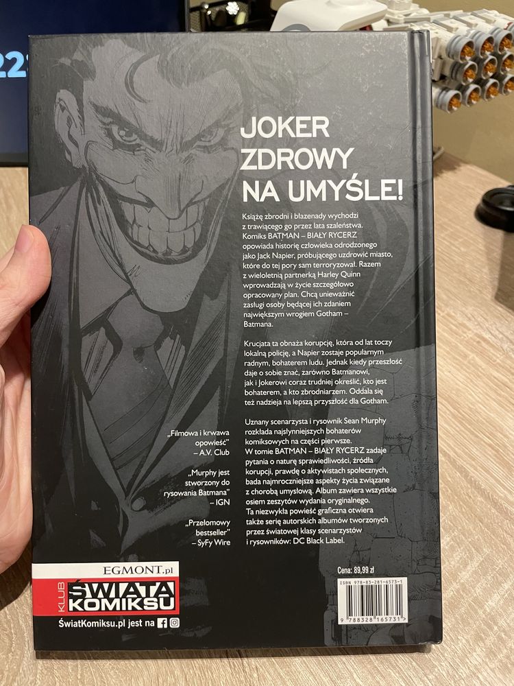 BATMAN: BIAŁY RYCERZ - Sean Murphy (stan idealny)