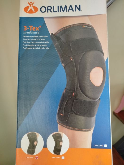 Orteza kolana mało używana