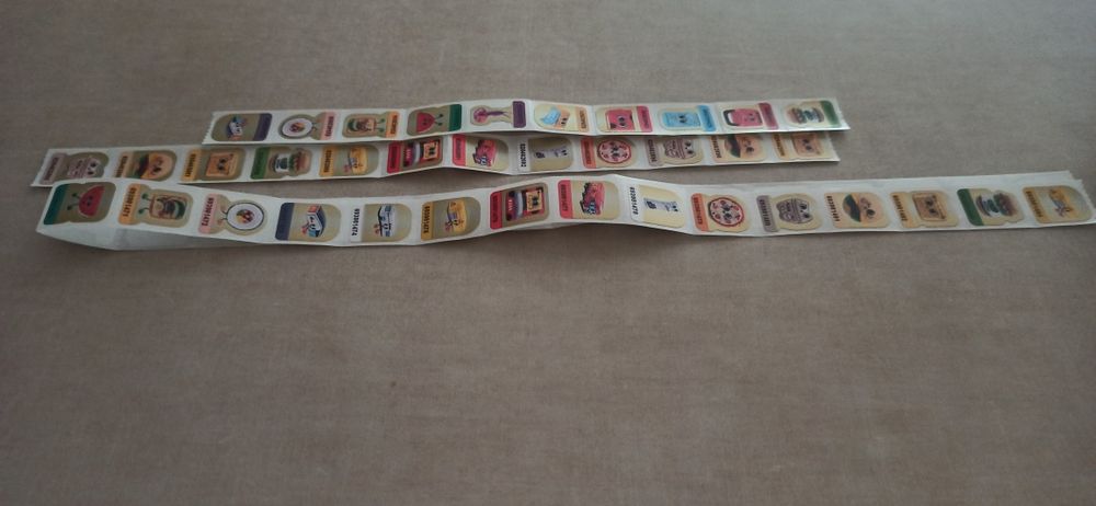 Biedroniaki naklejki 52 szt