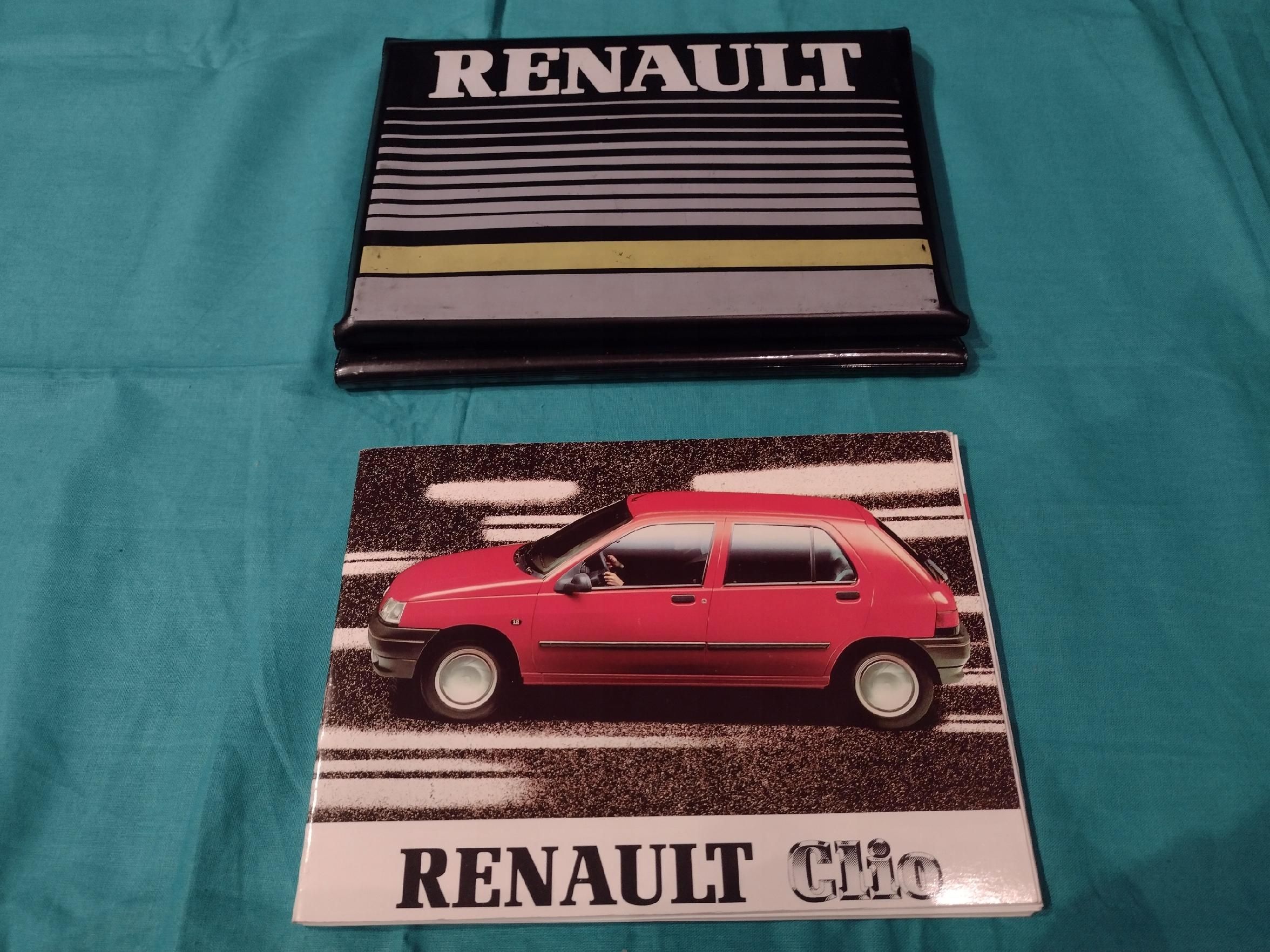 Renault Clio 1 Instrukcja Książka Etui Hiszpania 1991