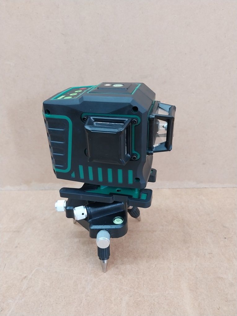 Stroxx 3D Green Laser Płaszczyznowy Krzyżowy Poziomica Laserowa 3x360°