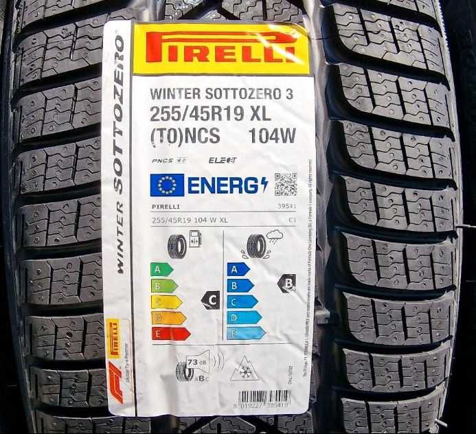 Koła Zimowe 19 Tesla Y Nowe Pirelli 255/45R19 Czujniki