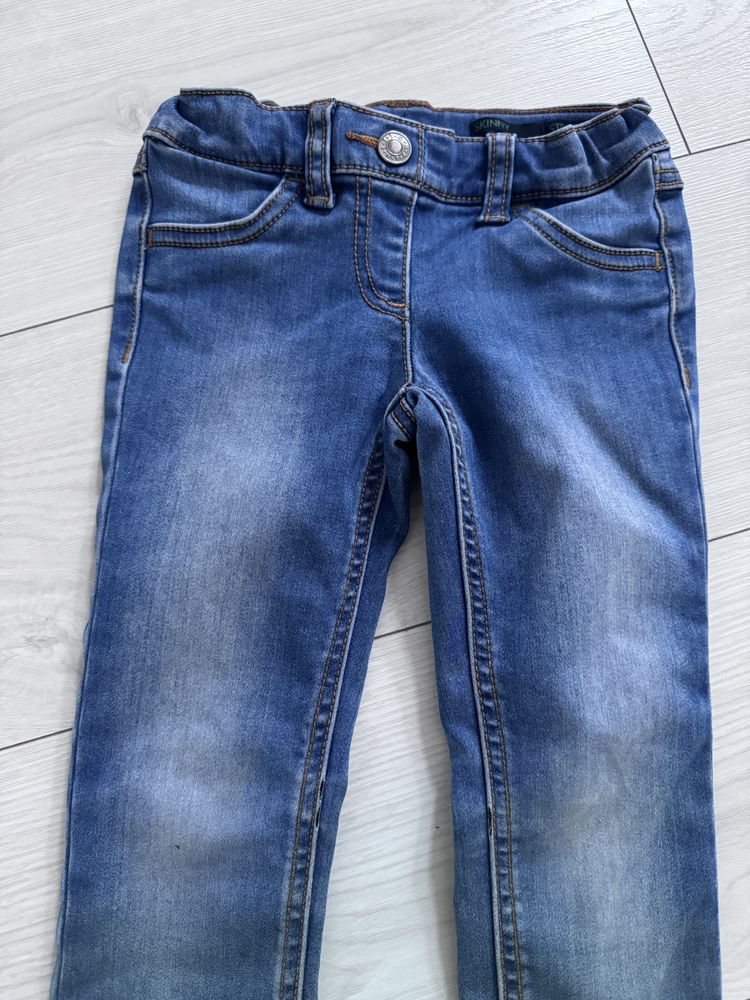 Benetton jeansy dziewczynka 110