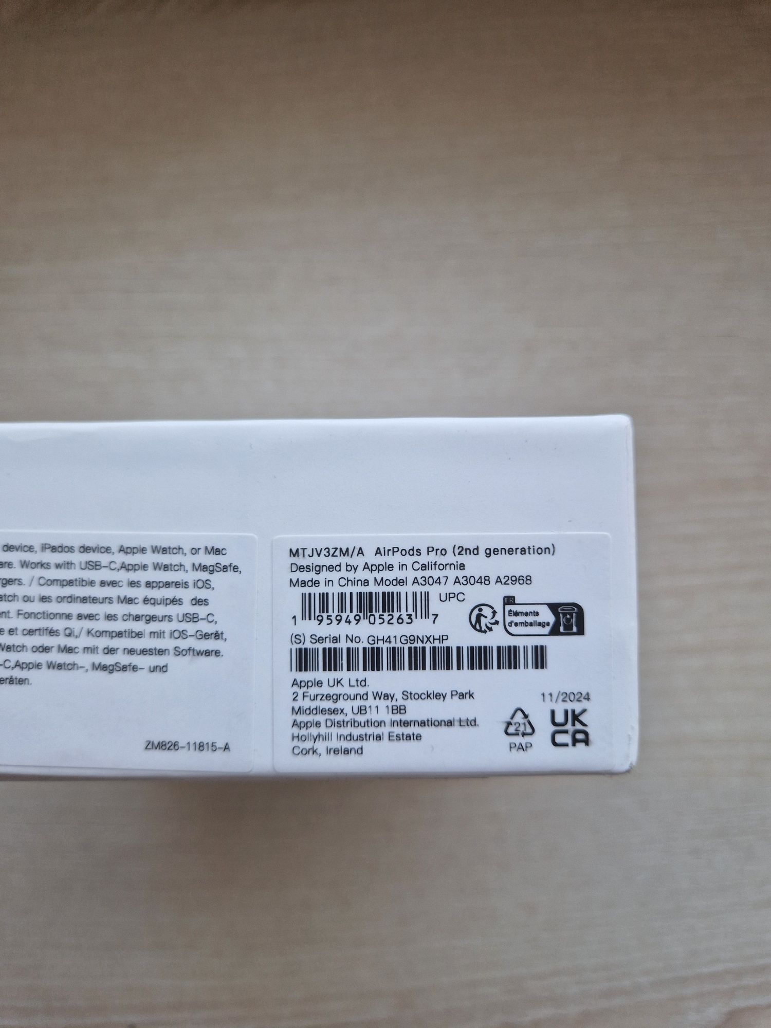Apple Air Pods. 2 pro