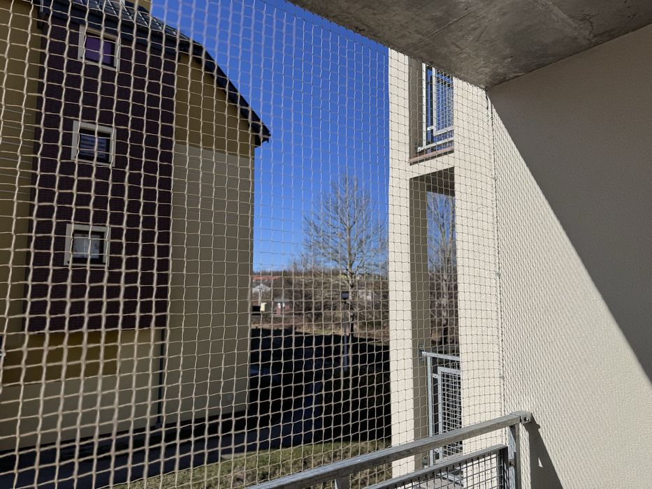 Siatka na balkon/dla kota/przeciwko gołębiom/montaż siatki