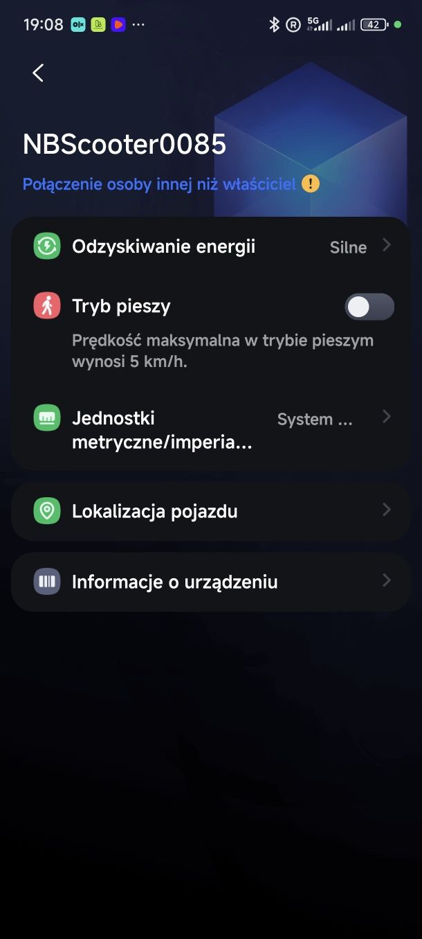 Hulajnoga 22r elektryczna akumulator ninebot  max transport Koło Berli