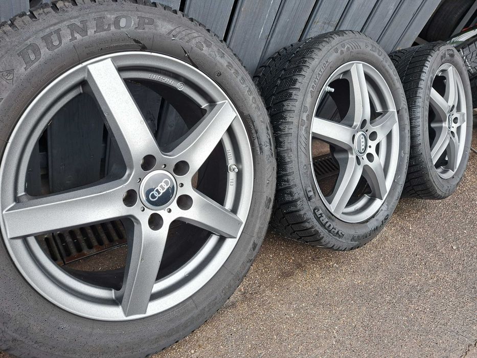 [K44] KOŁA ZIMOWE,ALUFELGI 17'' 5x112 AUDI A4 B7,B8,B9,A6 C6,Mercedes