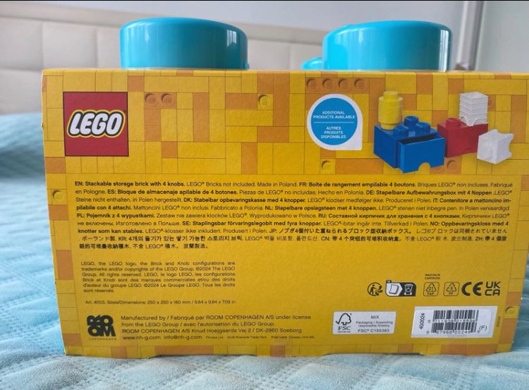 Duży pojemnik LEGO