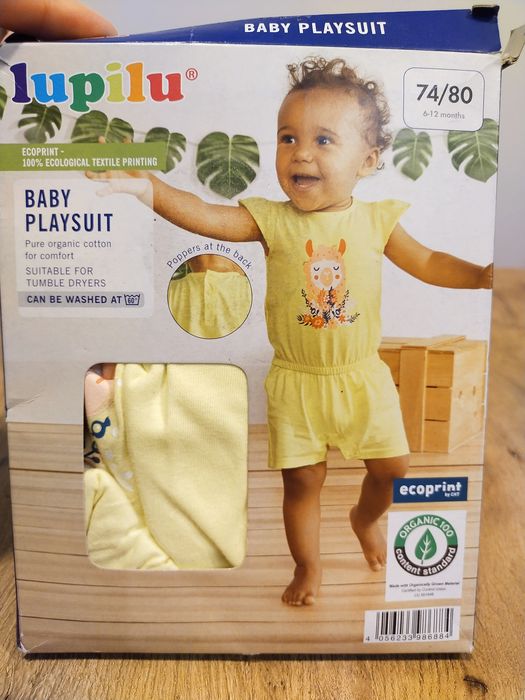 Kombinezon letni dziewczęcy 74/80