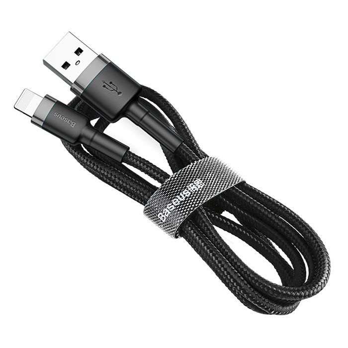 Baseus Cafule wytrzymały kabel przewód USB / Lightning QC3.0 2.4A 0,5m