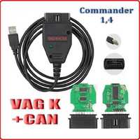 Диагностика VAG K + CAN Commander 1.4  OBD2 для всех марок