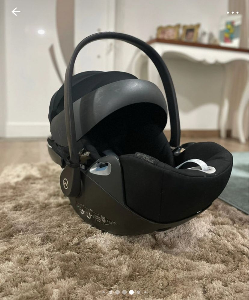 Trio Cybex (carrinho + alcofa + babycook)