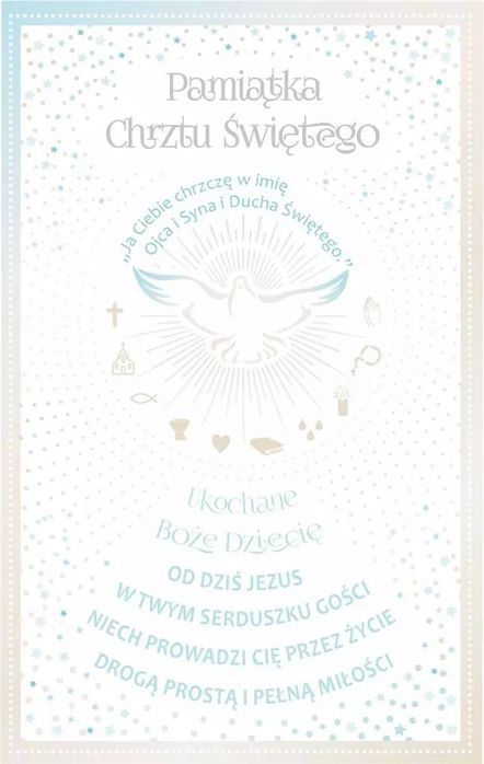 Kartka okolicznościowa Chrzest CH06. AbCard