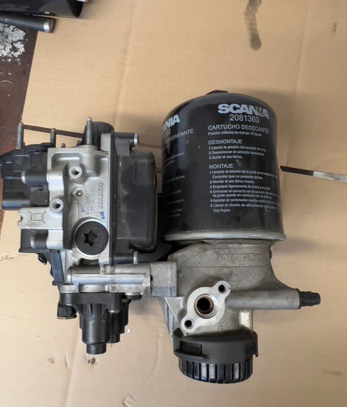 Scania R S P G NTG NGS zawór osuszacz powietrza