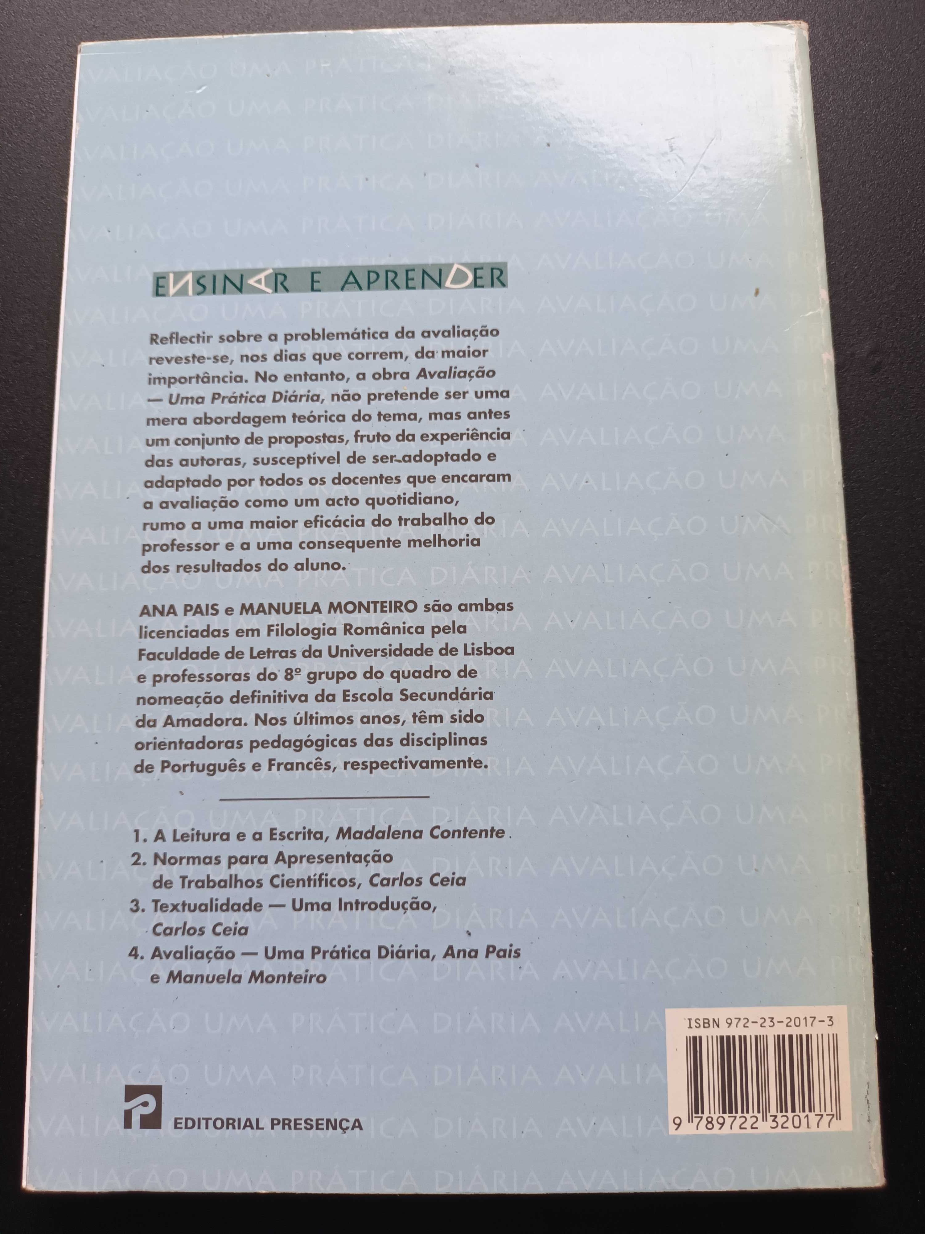 "Avaliação em Prática Diária" por Ana Pais e Manuela Monteiro