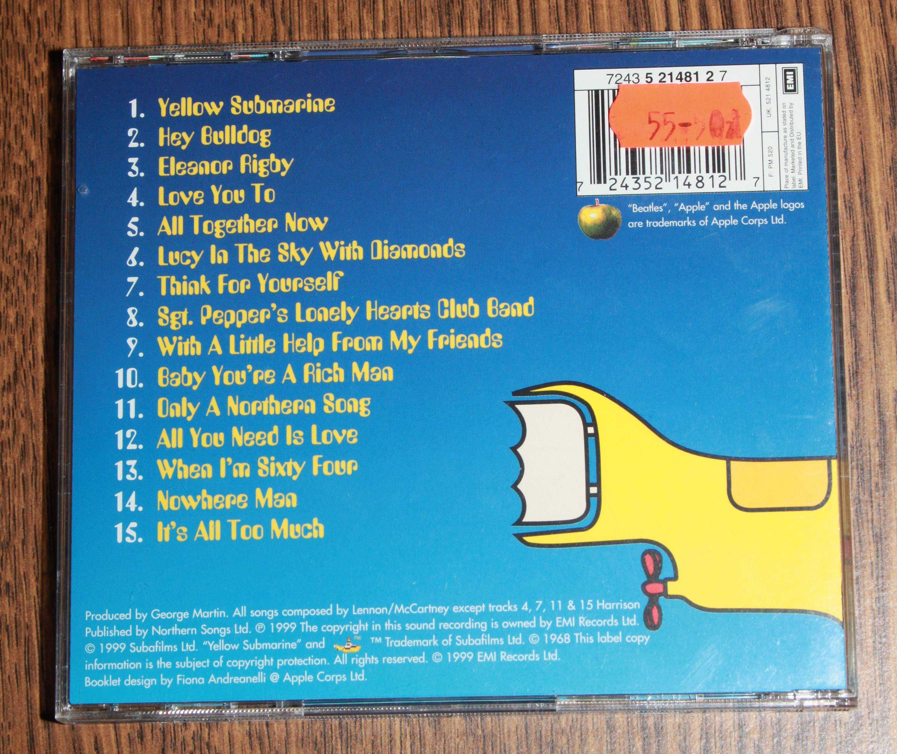 The Beatles – Yellow Submarine (CD)