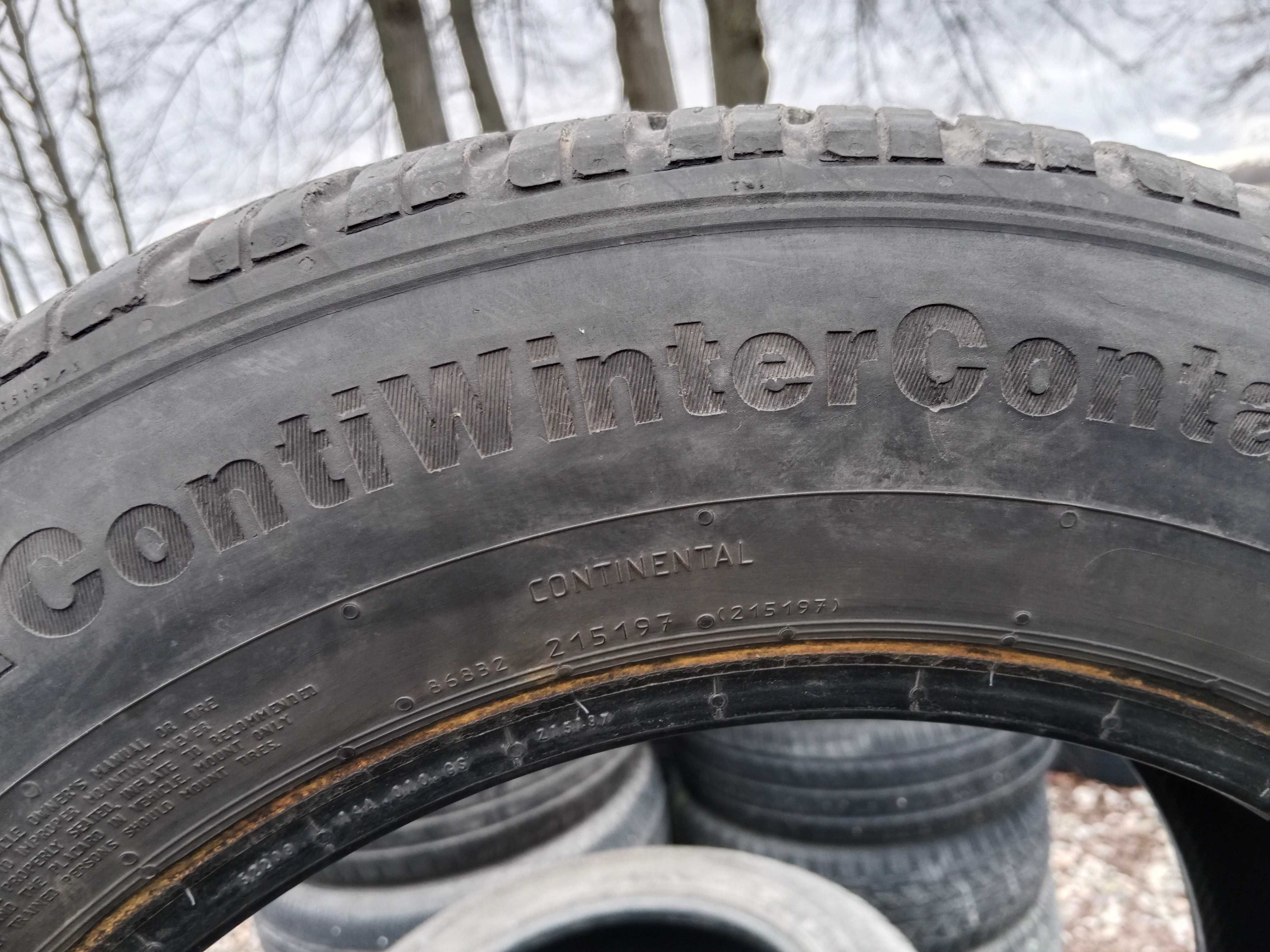 Opona używana zimowa 195/65R15 Continental ContiWinterContact TS850 1