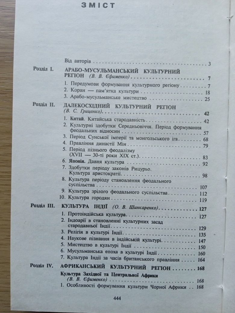 Історія світової культури
