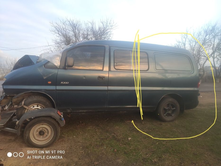 хюндай h-200;н-1; 1998-2007;2.5тді,2.5 срді  разборка, авторазборка, ш