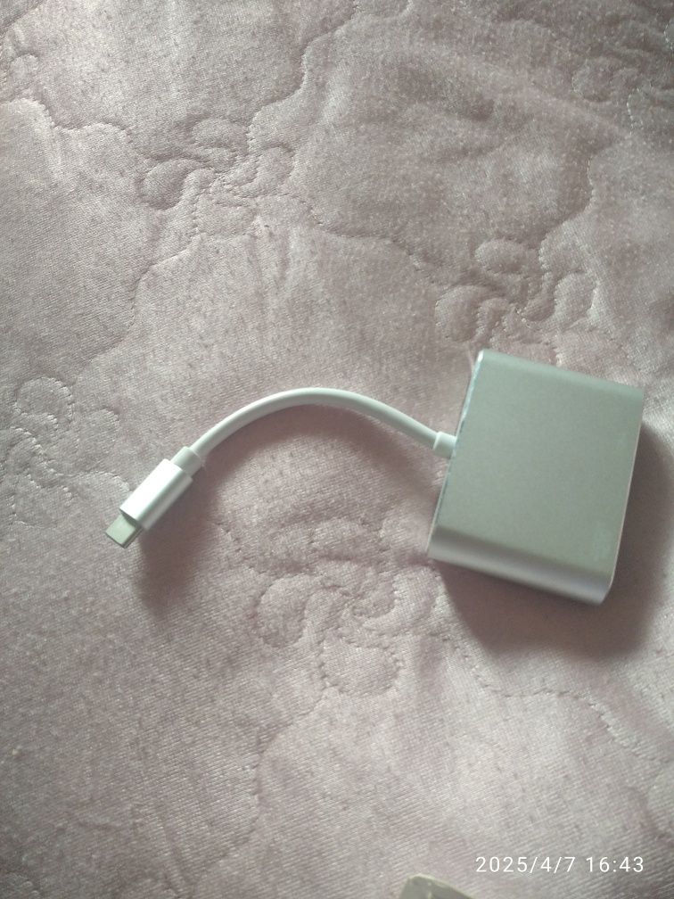 Перехідник Type-C*HDMI+VGA