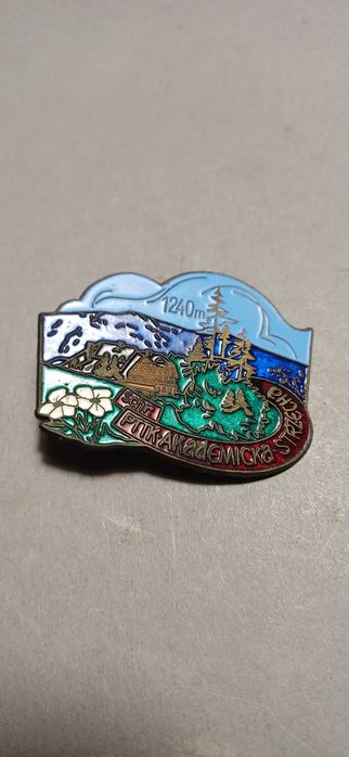 Odznaka turystyczna schronisko akademicka strzecha pttk