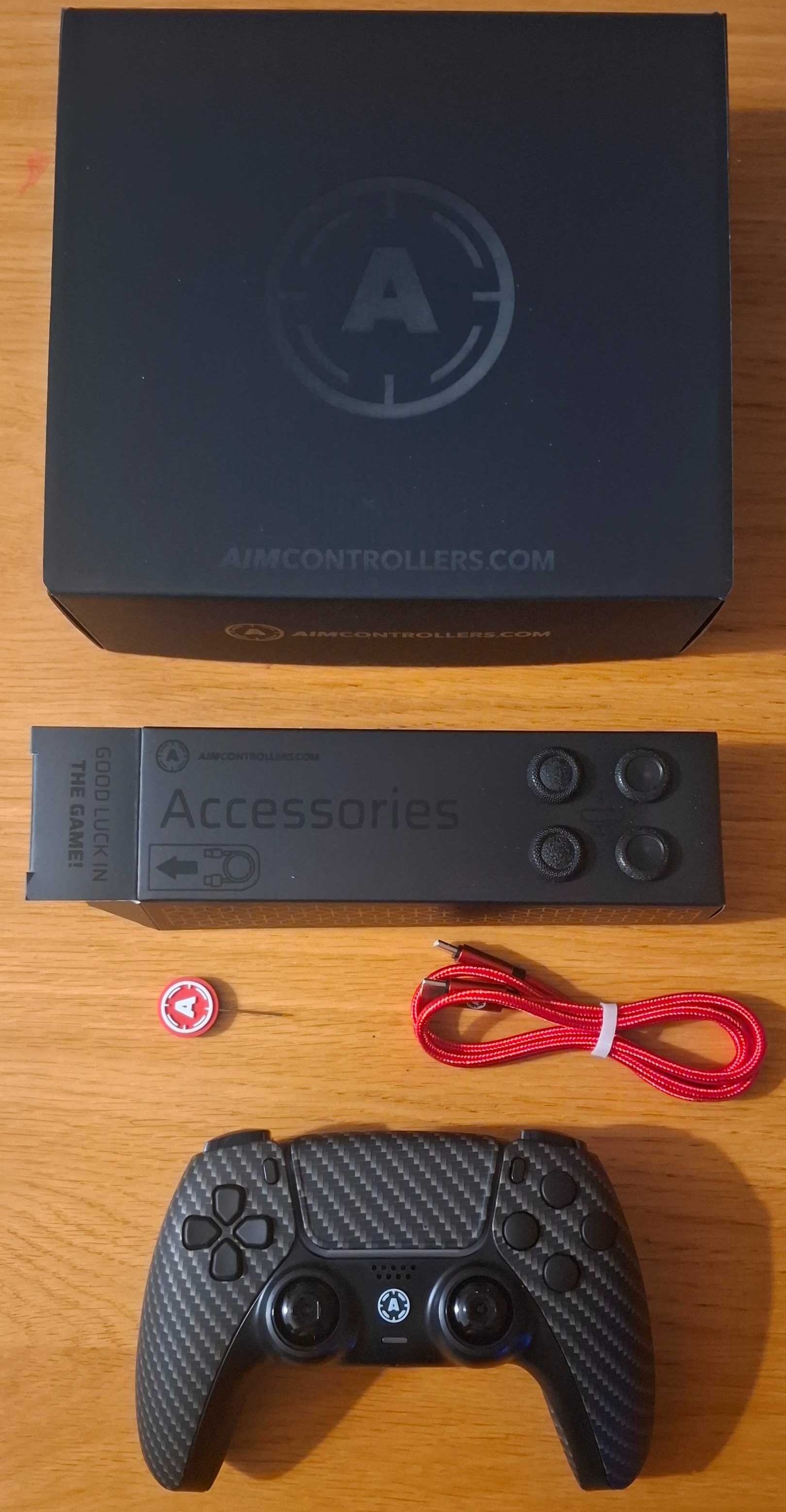 Pad Kontroler PS5 Carbon Fullprint - pro