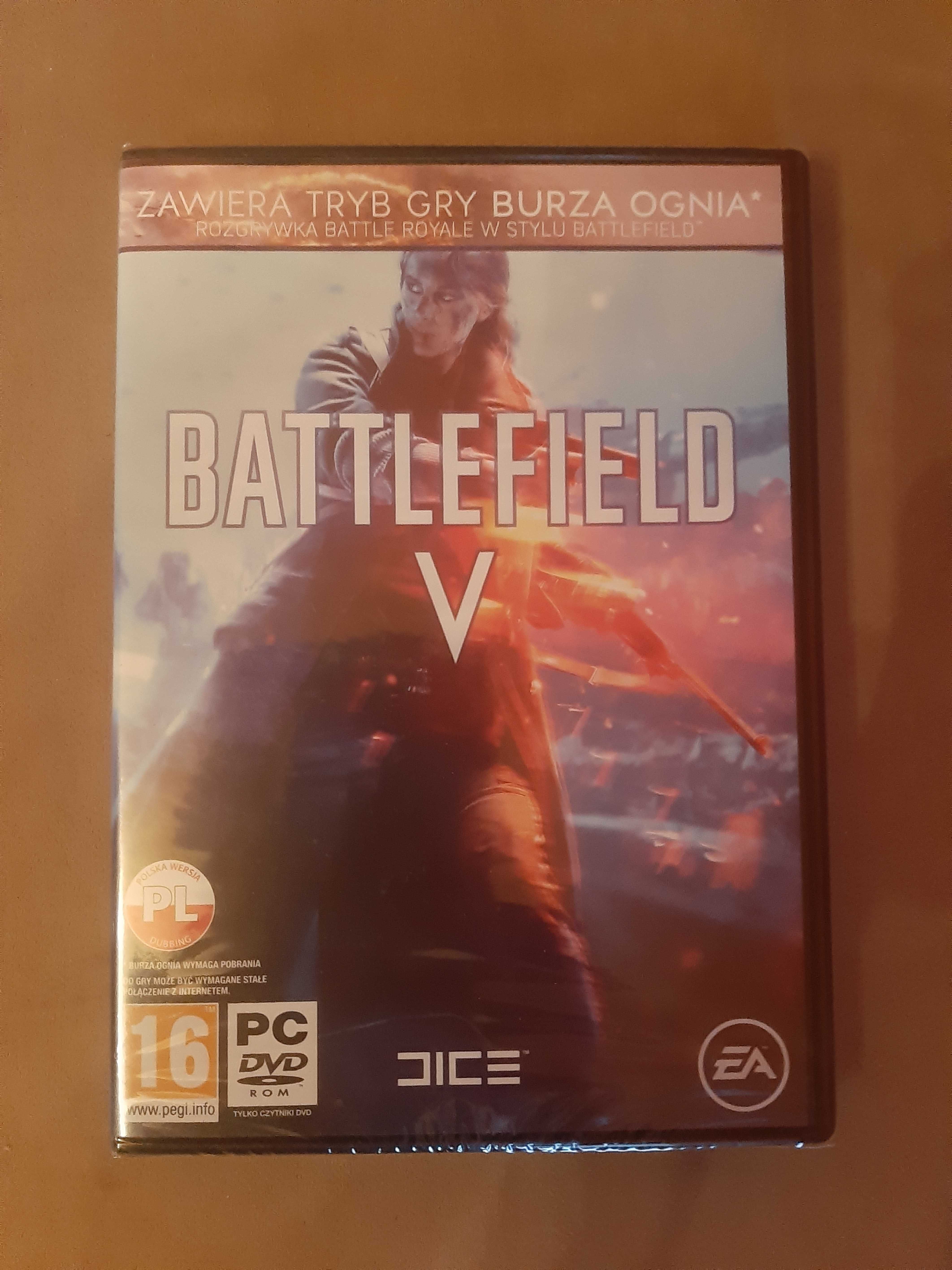 Gra na PC Battlefield V 5 dvd po polsku NOWA