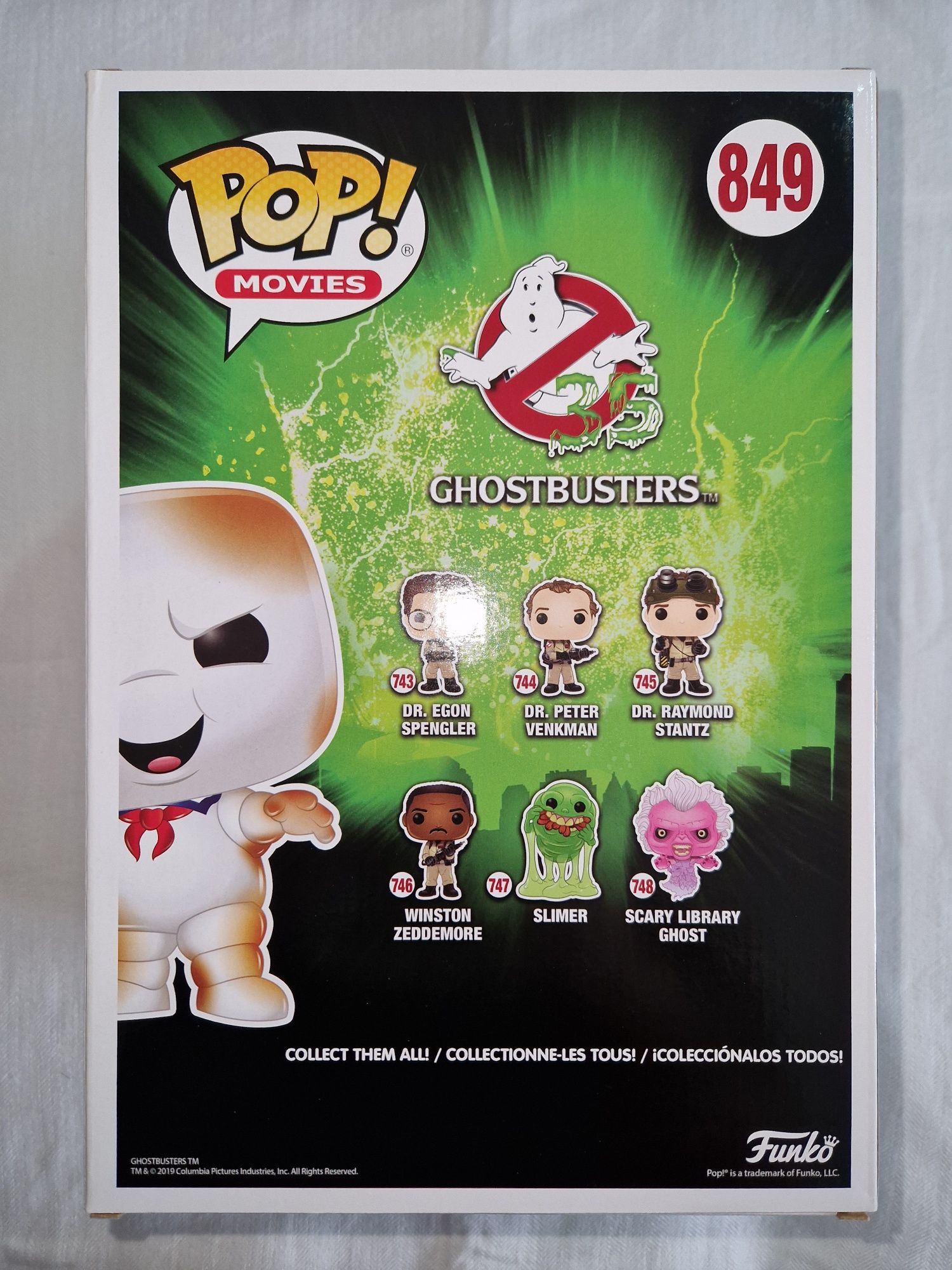 The Ghostbusters Burnt Stay Puft Funko