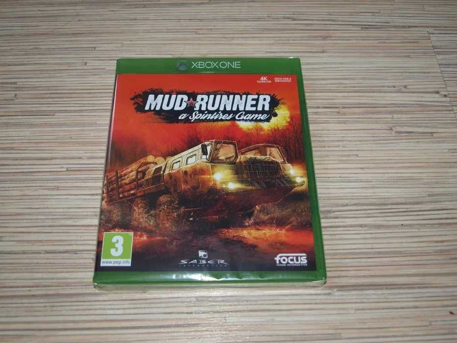 Gra Mud Runner A Spintires game PL xbox one series x nowa we folii!!