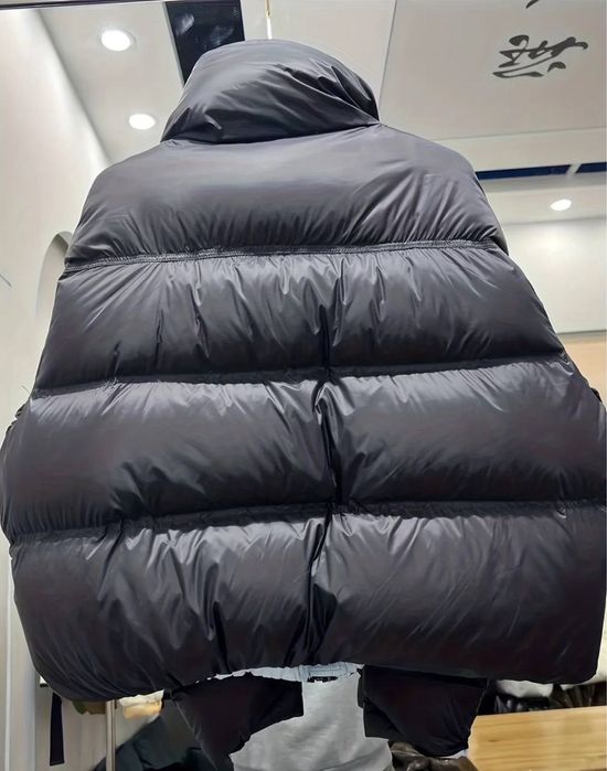 Пуховик жіночий натуральний качиний пух короткий  uniqlo чорний