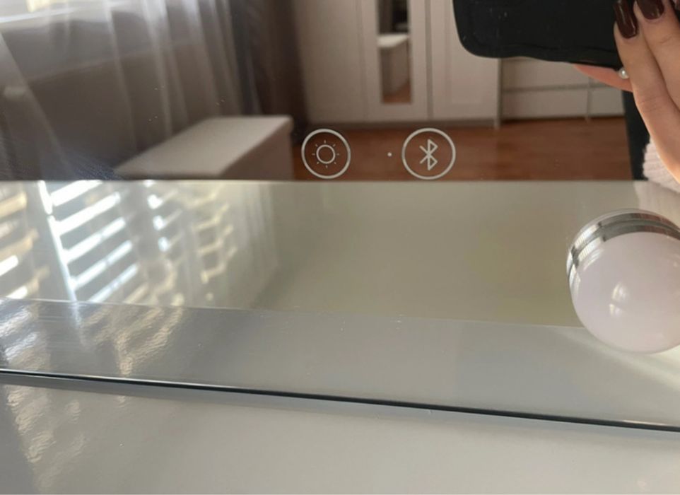 Lustro do makijażu LED w stylu Hollywood 800x580mm