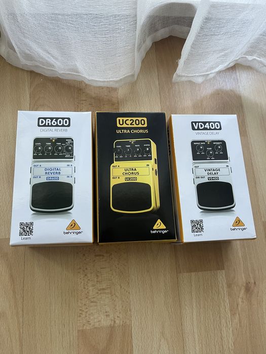 Behringer SF300 To800 fuzz overdrive mfx tube screamer