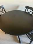 Mesa INGATORP + 4 Cadeiras INGOLF (PRETO - IKEA)
